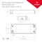 Минифото #2 товара Блок питания ARV-SN24020-FLAT-B (24V, 0.83A, 20W) (Arlight, IP20 Пластик, 3 года)