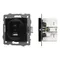 Минифото #1 товара Механизм USB розетки SCT-MUAC-PL-BK-V (5V, 3A, QC4) (Arlight, -)