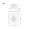 Минифото #7 товара Светильник CL-KARDAN-S152x152-25W Warm3000 (BK-BK, 30 deg) (Arlight, IP20 Металл, 3 года)