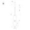 Минифото #4 товара Светильник SP-CARAMELA-HANG-R120-7W Warm2700 (BK, 300 deg, 230V) (Arlight, IP20, Натуральный шелк, 3 года)