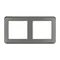 Минифото #2 товара Рамка пластиковая FRM-VERSA-PL-2-GR (Arlight, -)