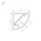 Минифото #3 товара Профиль WPH-KANT-H16-1500 OPAL (Arlight, Пластик)
