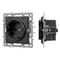 Минифото #1 товара Механизм электрической розетки SCT-GP-MEU-PL-BK (250V, 16A) (Arlight, -)