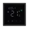 Минифото #2 товара Терморегулятор SWT-NOBE-MTE-SFPL-BK (электрический тёплый пол) (Arlight, Черный оникс)