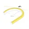 Минифото #2 товара Светодиодная лента герметичная MOONLIGHT-TOP-U-A156-13x12mm 24V Warm3000 (11 W/m, IP67, 0,5m, wire1) (Arlight, Образец)