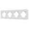 Минифото #1 товара Рамка стеклянная FRM-OMALI-GS-4-WH (Arlight, -)