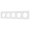 Минифото #1 товара Рамка стеклянная FRM-OMALI-GS-5-WH (Arlight, -)
