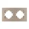 Минифото #2 товара Рамка пластиковая FRM-PERIO-PL-2-GD (Arlight, -)