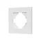 Минифото #1 товара Рамка пластиковая FRM-PERIO-PL-1-WH (Arlight, -)