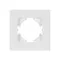 Минифото #2 товара Рамка пластиковая FRM-PERIO-PL-1-WH (Arlight, -)