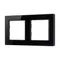 Минифото #1 товара Рамка стеклянная FRM-GLARE-GS-2-BK (Arlight, -)