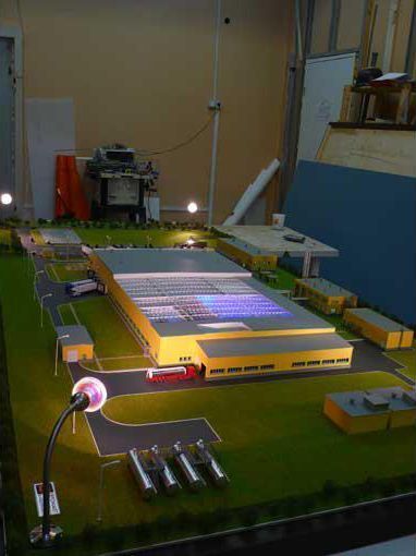 Светодиодная подсветка макета молокозавода Светодиодная подсветка макета молокозавода