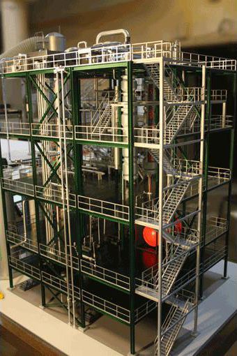 Промышленный макет со светодиодами Промышленный макет со светодиодами