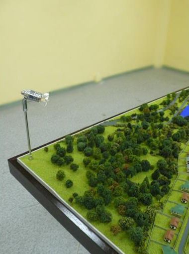 подсветка макета светодиодной лампой подсветка макета светодиодной лампой