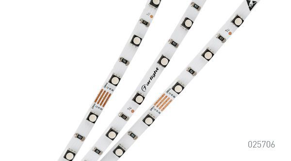 Лента MINI-120-24V RGB 5mm (3535, 5m, LUX) Лента MINI-60-24V RGB 5mm (3535, 5m, LUX)